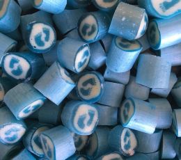 Babybolsjer lyseblå