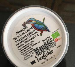 Økologisk ren lakrids