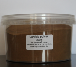 Lakridspulver